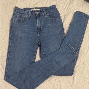 Levi's Blue Skinny Jeans Classic Style